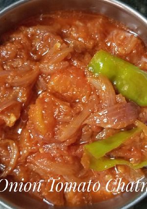 A picture of Timatar Piyaz ki Chutney.