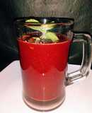 Licuado de Remolacha, Banana y Naranja