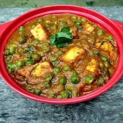 Matar Paneer A picture of Matar Paneer.