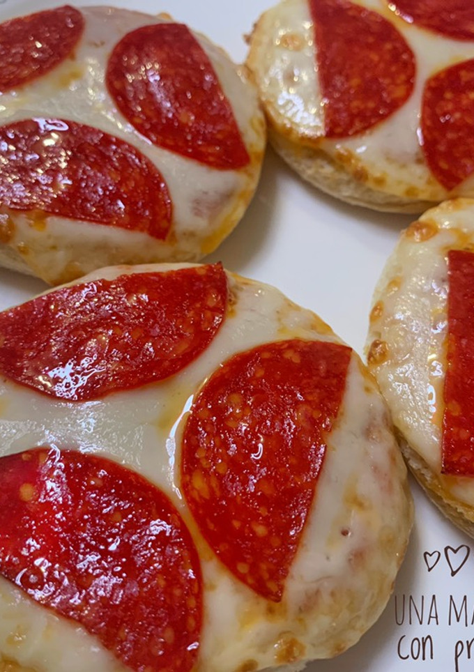 Una foto de Pizza express en la Air Fryer Freidora de Aire y en el horno