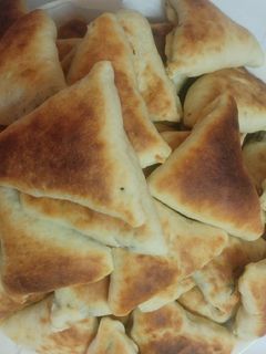 صورة لوصفة فطائر السبانخ