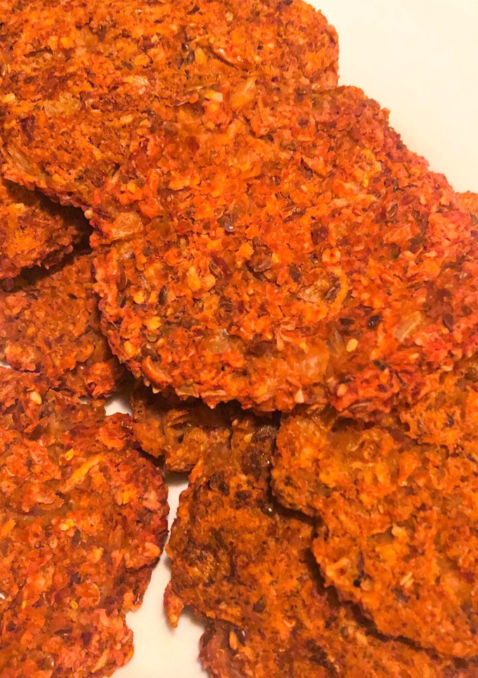 Una foto de Hamburguesas veganas de remolacha y porotos alubia