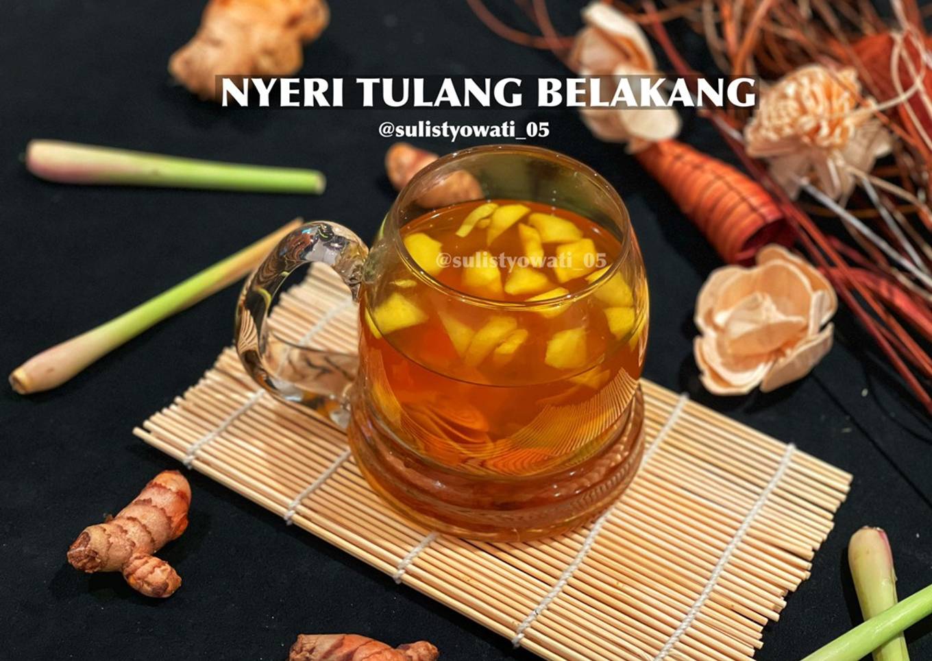 Minuman pereda Nyeri Tulang Belakang