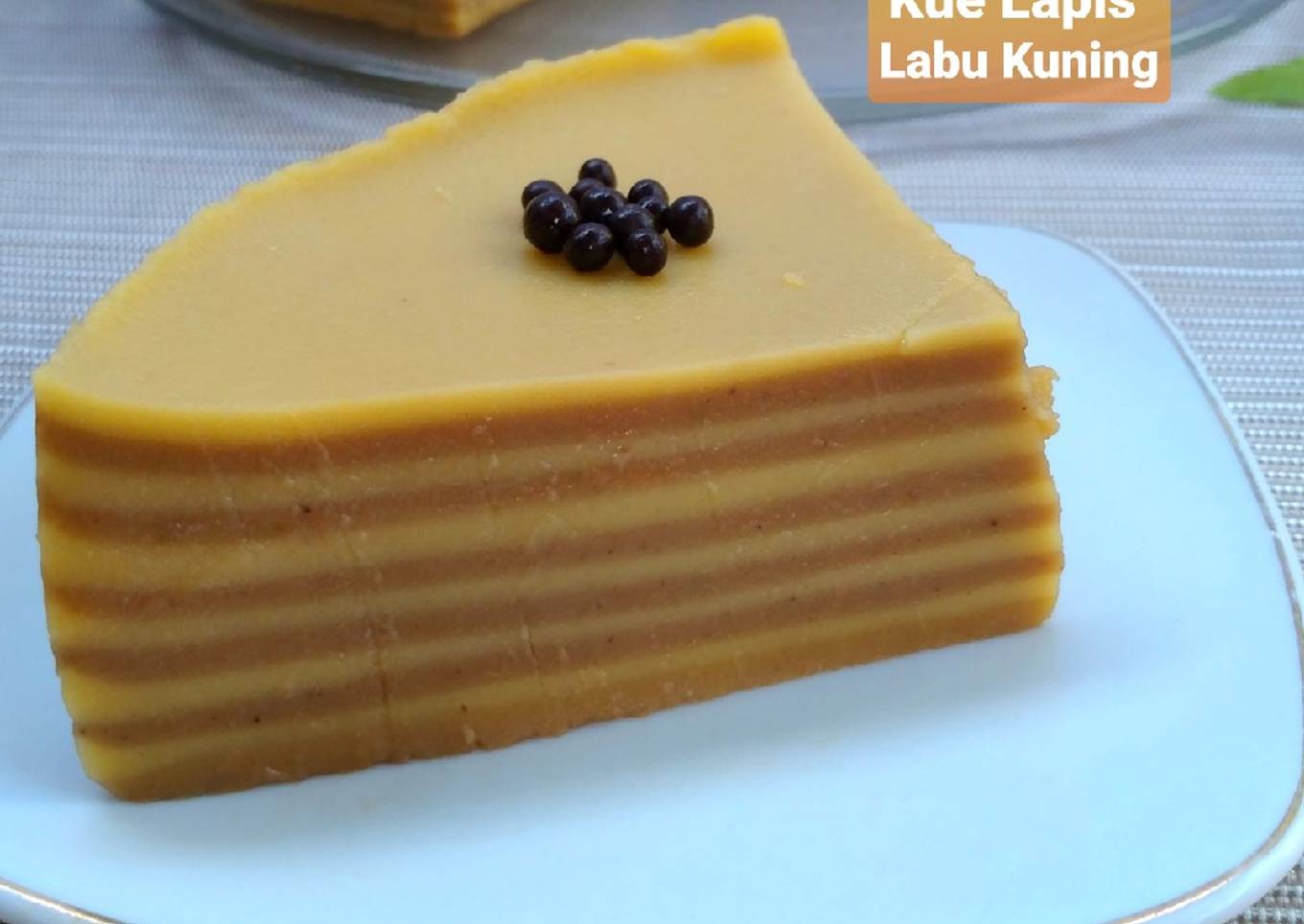 Kue Lapis Labu Kuning