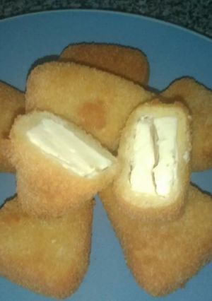 Una foto de Triángulos de quesitos