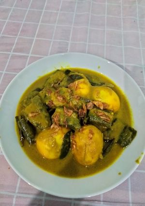 Foto resep Kare terong, telor