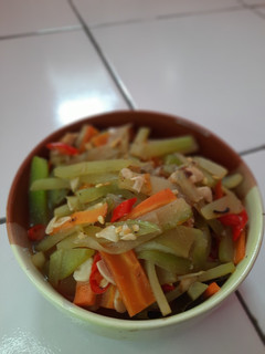 Foto resep Tumis labu siam dan wortel