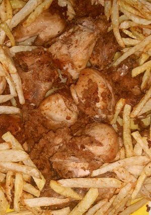 صورة لوصفة دجاج مقلي بالتتبيله المميزه