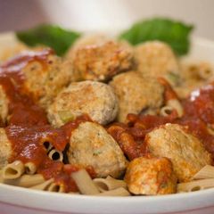A picture of Microwavable Turkey Meatballs.