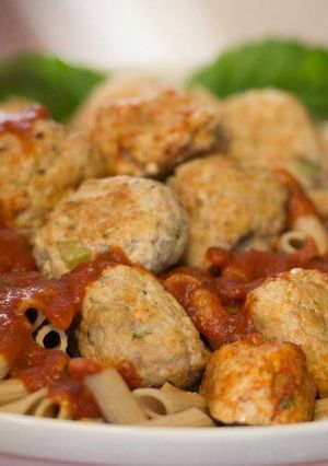 A picture of Microwavable Turkey Meatballs.