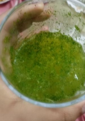 A picture of Refreshing ramadan drink Mint margarita 🥀.