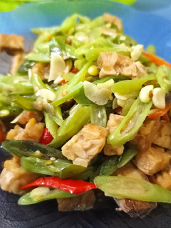 Foto resep Tumis buncis dan tempe
