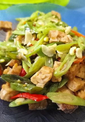 Foto resep Tumis buncis dan tempe