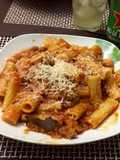Rigatoni en Salsa de Carne