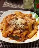Rigatoni en Salsa de Carne