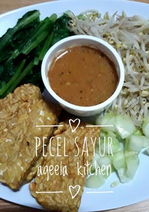 Foto resep Pecel sayur