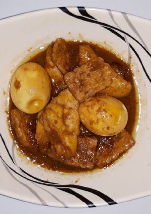 Foto resep Semur tahu tempe telur