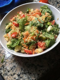 A picture of Cous cous salad.