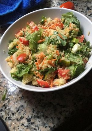 A picture of Cous cous salad.