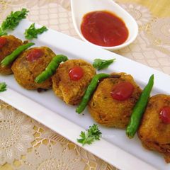 Batata Vada A picture of Batata Vada.