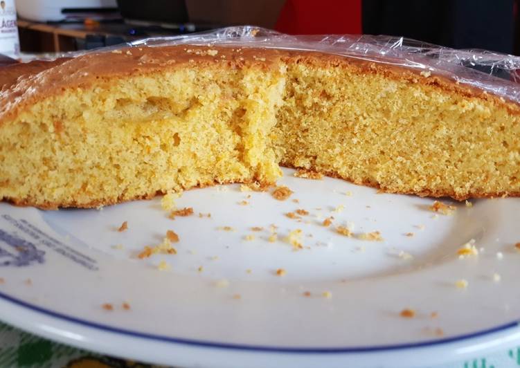 Tarta/torta de zanahoria,  una delicia !!!! Con harina común!