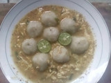 Seblak cilok kuah