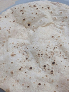 A picture of Simple tawa roti.