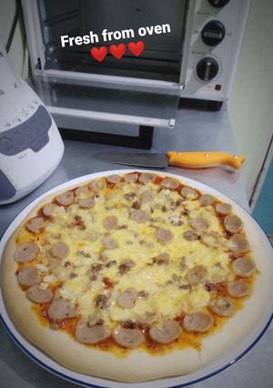 Foto resep Pizza Oven Sederhana