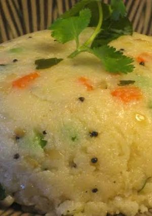 A picture of South Indian Upma Recipe.