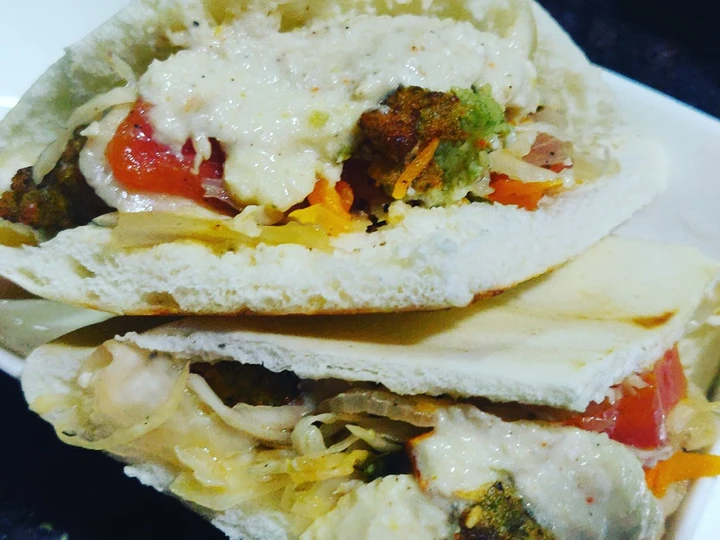 Recipe Falafal sandwich the So Delicious Perfect