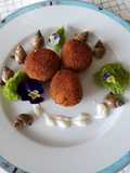 Polpette con lumache di mare
