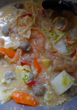 Foto resep Seblak Pentol