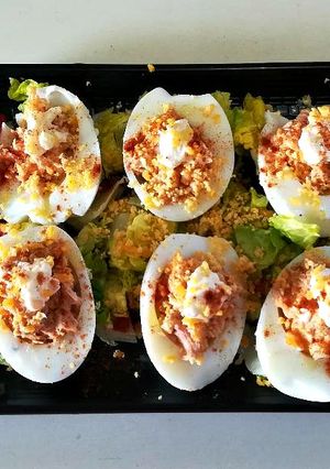 Foto principal de Huevos rellenos al pimentón