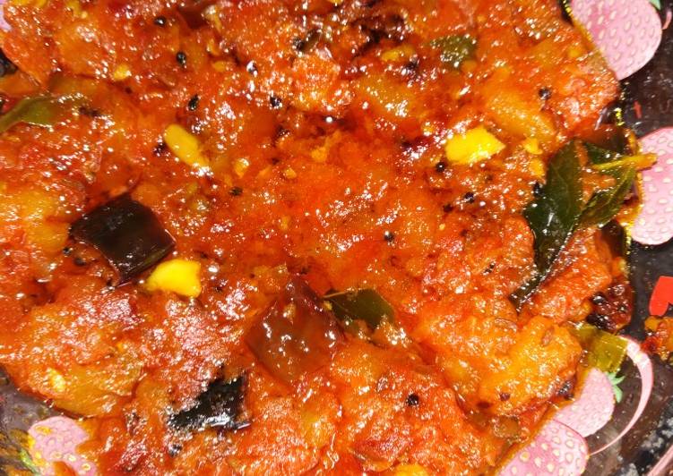 Simple Way to Make Super Quick Homemade Tomato chutney