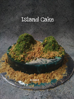 Foto resep Island Cake (Pakai Loyang Biasa/Tanpa Loyang Bongkar Pasang)
