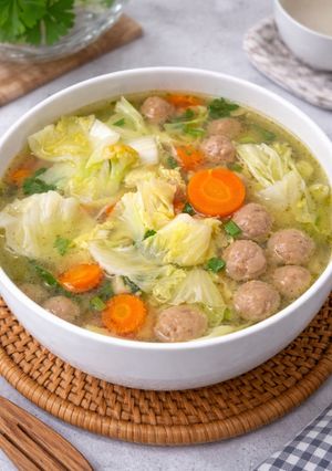 Foto resep Sayur Sop Bakso