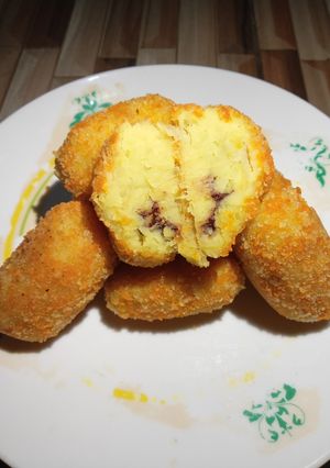 Foto resep Ubi Krispi Isi Coklat