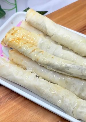 Foto resep Lumpia Pisang Ambon Keju