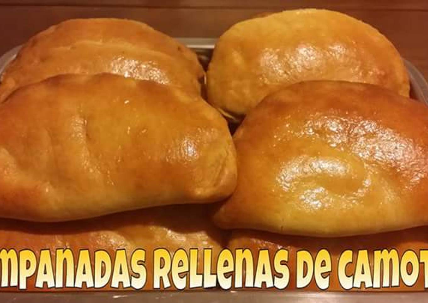 Empanadas rellenas de camote🌹