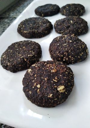 Una foto de Galletitas de algarroba y avena
