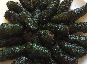 Hình của món Bò lá lốt.