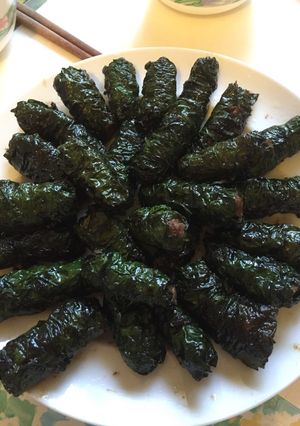 Hình của món Bò lá lốt.