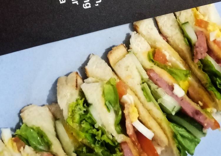 YUK DICOBA! Cara Membuat Sandwich praktis ❤