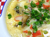 Ginger Miso Chawan-mushi (Steamed Egg Custard) in 10 Minutes