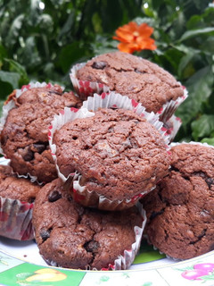 Foto resep Choco Banana Muffin