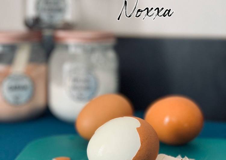 Bagaimana Menyiapkan Telur Rebus Noxxa, Lezat Sekali