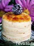 Tarta de filloas con crema