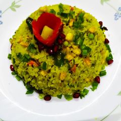 A picture of Vegetable Poha.