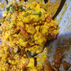 A picture of Paneer capsicum.