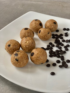 Φωτογραφία της συνταγής Cookie dough energy balls